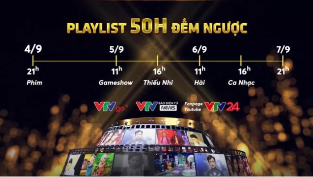 50h đếm ngược: 'Món quà số' đặc biệt dành cho khán giả nhân dịp sinh nhật VTV